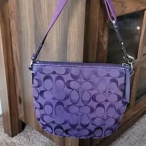 COACH パープル ボディバッグ 激レア⚡️COACH コーチ ウエストバッグ ボディバッグ パープル